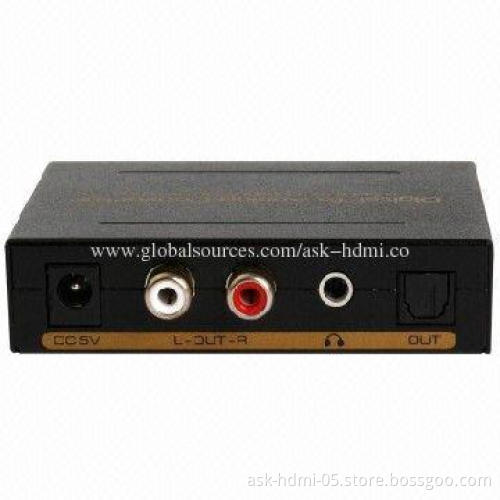 Digital to Analog Converter, 2 SPDIF+2 Coaxial Audio Switcher